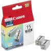 Tinte BCI-15BK / schwarz / bis zu 2x 80 Seiten / 2er Pack, für i70