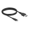 Delock - Adapterkabel - 24 pin USB-C (M) zu DisplayPort (M) - DisplayPort 1.4 - 1 m - 8K Unterstützung - Schwarz
