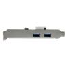 StarTech.com 2 Port USB 3.0 PCI Express Schnittstellenkarte mit UASP und 4 Pin LP4 Molex - 2-fach SuperSpeed USB PCIe Karte - USB-Adapter - PCIe - USB 3.0 x 2 - für P / N: CFASTRWU3, S251SMU33EP, ST103008U2C, ST53004U1C, ST7300U3M, ST93007U2C, UNI251BM