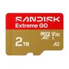 SanDisk Extreme Go - Flash-Speicherkarte - 2 TB - A2 / Video Class V30 / UHS-I U1 - microSDHC UHS-I