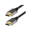 StarTech.com 50 cm 8K HDMI 2.1 Kabel - 8K 60Hz / 4K 120Hz HDR10+ eARC - Ultra High Speed - HDMI-Kabel - HDMI männlich zu HDMI männlich - 50 cm - abgeschirmt - Grau, Schwarz - Passiv, Support von 4K 120 Hz, unterstützt 8K 60 Hz (7680 x 4320)