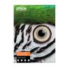 Epson Fine Art Bright II - Baumwolle - strukturierte matte - 515 Mikron - Natural White - A4 (210 x 297 mm) - 300 g / m² - 25 Blatt Faserpapier