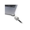 Compulocks Ledge Lock Adapter for MacBook Air 15" M2-M4 with Keyed Cable Lock Silver - Sicherheitskit - Schlüsselschloss - für Apple MacBook Air (15.3 Zoll, M2, Mitte 2023)