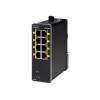 Cisco Industrial Ethernet 1000 Series - Switch - managed - 2 x 10 / 100 (Uplink) + 6 x 10 / 100 (Downlink) - an DIN-Schiene montierbar - Gleichstrom