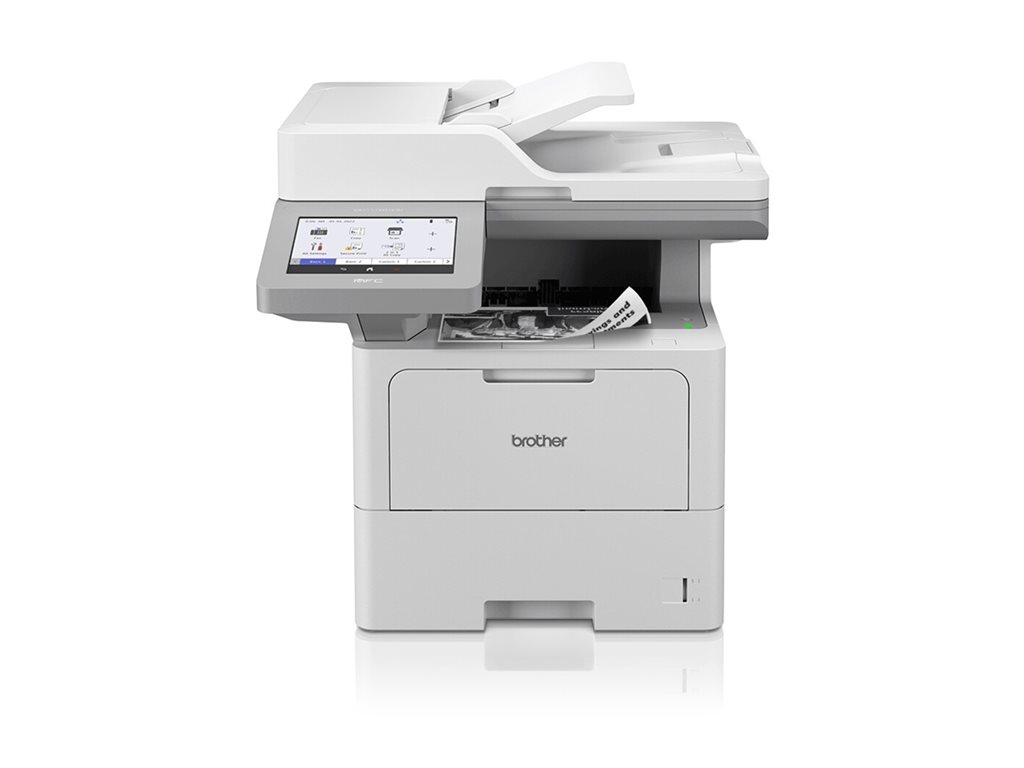 Brother MFC-L6910DN - Multifunktionsdrucker - s / w - Laser - A4 / Legal (Medien) - bis zu 50 Seiten / Min. (Kopieren) - bis zu 50 Seiten / Min. (Drucken) - 520 Blatt - 33.6 Kbps - USB 2.0, Gigabit LAN, Wi-Fi(n), NFC, USB 2.0-Host