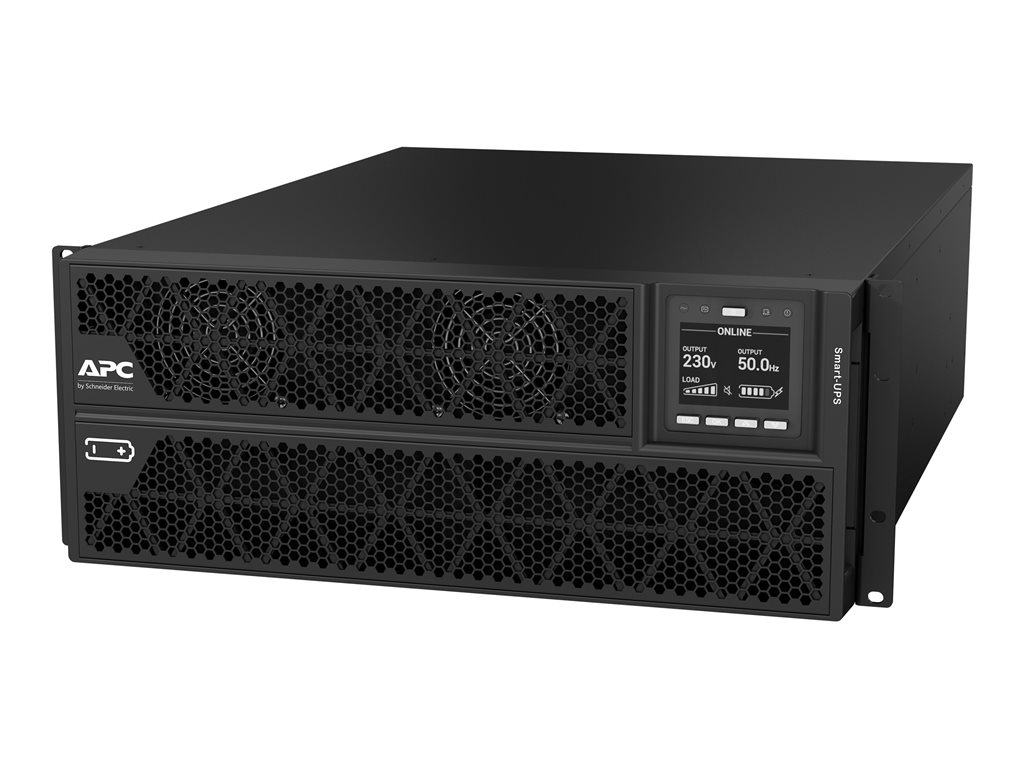 APC Smart-UPS RT 5kVA - USV (in Rack montierbar / extern) - Wechselstrom 230 V - 5 kW - 5000 VA - RS-232, USB - Ausgangsanschlüsse: 8 - 4U