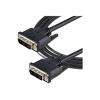 StarTech.com 2m DVI-D Single Link Kabel - St / St - DVI Monitorkabel - 1920x1200 - DVI Verbindungskabel / Anschlusskabel - Schwarz - DVI-Kabel - Single Link - DVI-D (M) zu DVI-D (M) - 2 m - geformt, Daumenschrauben - Schwarz