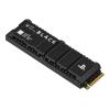 WD Black SN850P NVMe SSD WDBBYV0010BNC-WRSN - SSD - 1 TB - intern - M.2 2280 - PCIe 4.0 x4 (NVMe) - integrierter Kühlkörper