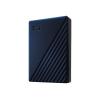 WD My Passport for Mac WDBA2F0040BBL - Festplatte - verschlüsselt - 4 TB - extern (tragbar) - USB 3.2 Gen 1 - 256-Bit-AES - Mitternachtsblau