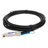 AddOn 3m Cisco Compatible QSFP+ DAC - Direktanschlusskabel - QSFP+ zu QSFP+ - 3 m - twinaxial - für Cisco Nexus 93108TC-EX, 93180YC-FX, 9336C-FX2, 9372PX-E