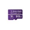 WD Purple - Flash-Speicherkarte - 512 GB - UHS-I U1 / Class10 - microSDXC - lila