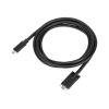 Targus - USB-Kabel - 24 pin USB-C (M) zu 24 pin USB-C (M) schraubbar - 1.8 m - Schwarz - für P / N: DOCK191USZ, DOCK430EUZ, DOCK430USZ