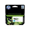 HP 963XL - 22.77 ml - Hohe Ergiebigkeit - Cyan - original - Tintenpatrone - für Officejet Pro 9010, 9012, 9014, 9015, 9016, 9019, 9020, 9022, 9025