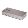 StarTech.com Triple-Monitor USB4 Docking Station, 4K 60Hz HDMI or DisplayPort, 100W Laptop Charging, 2.5GbE, USB-C Multi-Monitor Dock, Driverless - Dockingstation - USB4 / Thunderbolt 4 - 3 x DP, 3 x HDMI - 1GbE, 2.5GbE - 180 Watt