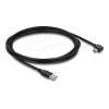 Delock USB 2.0 Kabel Typ-A Stecker zu Typ Mini-B Stecker rechts gewinkelt 2 m