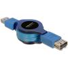 Delock Kabel USB 3.0 Verlängerung mit Aufrollfunktion