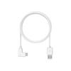 Compulocks 6ft 2.0 USB-A to 90-Degree USB-C Charging Cable Right Angle - USB-Kabel - USB (M) gerade zu 24 pin USB-C (M) nach rechts abgewinkelt - 1.83 m - weiß - für Compulocks Space Galaxy Tab A 8.4", Space Galaxy Tab S6, Space Kiosk, Space Rise