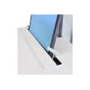 Ergotron EMR Laptop Cart, LiFe Powered - Wagen - für Notebook / PC-Ausrüstung - verriegelbar - medizinisch - Kunststoff, Aluminium, verzinker Stahl - Grau, weiß, Polished Aluminum - Bildschirmgröße: bis zu 43,9 cm (bis zu 17,3") - Ausgang: Wechselstr