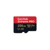 SanDisk Extreme PRO - Flash-Speicherkarte (microSDXC-an-SD-Adapter inbegriffen) - 256 GB - A2 / Video Class V30 / UHS-I U3 / Class10 - microSDXC UHS-I