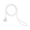 Compulocks T-bar Security Keyed Cable Lock - Sicherheitskabelschloss - weiß - 1.83 m - für Compulocks iPad 10.2-inch, Maclocks Rise Freedom Enclosed Rolling Kiosk