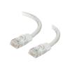 Kabel / 1,5 m Mlded / Btd wht CAT5E PVC UTP PA