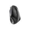 CHERRY MW 4500 - Vertikale Maus - ergonomisch - Für Rechtshänder - optisch - 6 Tasten - kabellos - 2.4 GHz - kabelloser Empfänger (USB) - Schwarz