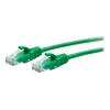 C2G 25ft (7.6m) Cat6a Snagless Unshielded (UTP) Slim Ethernet Network Patch Cable - Green - Patch-Kabel - RJ-45 (M) zu RJ-45 (M) - 7.6 m - 4.8 mm - UTP - CAT 6a - geformt, ohne Haken - grün