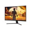 AOC Gaming C32G42ZE - G4 Series - LED-Monitor - Gaming - gebogen - 81.3 cm (32") (31.5" sichtbar) - 1920 x 1080 Full HD @ 240 Hz - VA - 300 cd / m² - 3500:1 - HDR10 - 0.3 ms - HDMI, DisplayPort - Schwarz, Rot