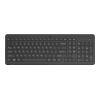 HP 225 - Tastatur - 2,5-Zonen-Layout - kabellos - 2.4 GHz - Deutsch - Schwarz