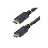 StarTech.com 15m (49.2ft) Active High Speed HDMI Cable, 4K60Hz - Hohe Geschwindigkeit - HDMI-Kabel mit Ethernet - HDMI männlich zu HDMI männlich - 15 m - abgeschirmt - Schwarz - aktiv, 2K144Hz Unterstützung, 4K60Hz UHD-Unterstützung, HDR10-Unterstütz