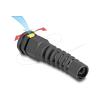 Delock - Kabelverschraubung - M20, mit Belüftung und Zugentlastung, IP68 staub- und wasserdicht - Schwarz, RAL 9005 (Packung mit 2)