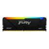 Kingston FURY Beast RGB - DDR4 - Modul - 32 GB - DIMM 288-PIN - 2666 MT / s - CL16 - 1.2 V - ungepuffert - on-die ECC - Schwarz