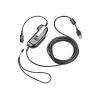 Poly SHS 2626-14 - PTT-Aufsatz (Push-to-Talk) für Headset - USB, Secure Voice, monaural, seriell, Momentary - TAA-konform - Replaces Poly SKU 92626-14