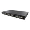 Cisco 550X Series SG550X-48P - Switch - L3 - managed - 48 x 10 / 100 / 1000 (PoE+) + 2 x 10 Gigabit SFP+ + 2 x C 10 G-Bit SFP+ - an Rack montierbar - PoE+ (382 W) - wiederhergestellt