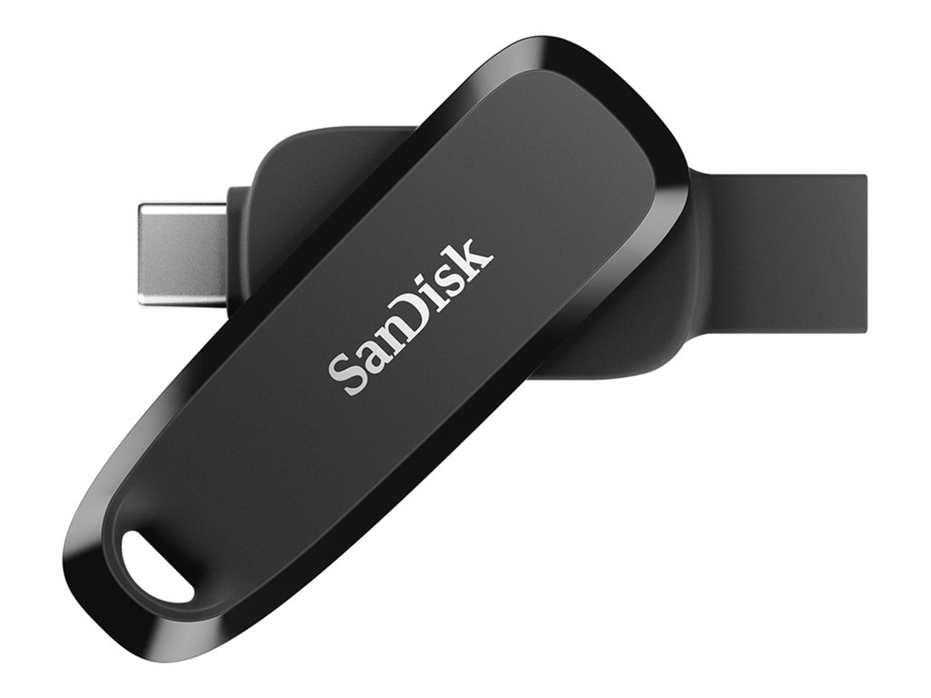 SanDisk Phone - USB-Flash-Laufwerk - 64 GB - USB 3.2 Gen 1 / USB-C - Schwarz