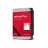 WD Red Plus - Festplatte - 4 TB - intern - 3.5" (8.9 cm) - SATA 6Gb / s - 5400 rpm - Puffer: 128 MB