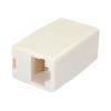 StarTech.com Cat5e RJ45 Netzwerkkabel Koppler / Verbinder - Patchkabel Modular Kupplung - Buchse / Buchse - Weiß - Netzwerkkoppler - RJ-45 (W) zu RJ-45 (W)