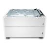 HP Papierzuführung und Unterstand - Medienschacht - 1100 Blätter in 2 Schubladen (Trays) - für Color LaserJet Enterprise MFP M776, LaserJet Enterprise Flow MFP M776