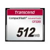 Transcend CF220I Industrial Temp - Flash-Speicherkarte - 512 MB - CompactFlash