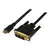 2m Mini HDMI to DVI-D Cable - M / M