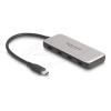 Delock - Hub - 10 Gbps, PD 85W - 4 x USB-C 3.2 Gen 2 - Desktop