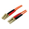 StarTech.com 2m Fiber Optic Cable - Multimode Duplex 50 / 125 - LSZH - LC / LC - OM2 - LC to LC Fiber Patch Cable (50FIBLCLC2) - Netzwerkkabel - LC Multi-Mode (M) zu LC Multi-Mode (M) - 2 m - 2 m - Glasfaser - Duplex - 50 / 125 Mikrometer - für P / N: GLC