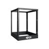 Eaton Tripp Lite Series 13U 4-Post Open Frame Rack Cabinet Square Holes 1000lb Capacity - Schrank offener Rahmen - Schwarz - 13U