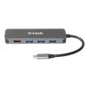 D-Link DUB-2333 - Dockingstation - USB-C / Thunderbolt 3 - HDMI