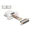 Delock Assembly Kit - Serieller Adapter - DB-25 (W) schraubbar zu RJ-45 (8-polig) (W) - einzeln zuweisbare serielle Schnittstelle - weiß