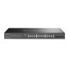 TP-Link Omada SG2428LP V1 - Switch - Smart - 16 x 10 / 100 / 1000 (PoE+) + 8 x 10 / 100 / 1000 + 4 x Gigabit Ethernet SFP - an Rack montierbar - PoE+ (150 W)