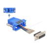 Keystone Modul Kabel Typ-A Buchse zu USB Typ-B, 5 Gbps, Daten, Funk Netzwerk