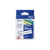 Brother TZe-251 - Standard-Klebstoff - Schwarz auf Weiß - Rolle (2,4 cm x 8 m) 1 Kassette(n) laminiertes Band - für Brother PT-D600, P-Touch PT-2430, 3600, 7600, 9800, D800, E500, E550, H500, P750, P900