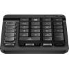 HP 435 - Tastenfeld - 9 programmierbare Tasten, geringer Tastenhub, austauschbare Tastenkappen mit Aufklebern - kabellos - Bluetooth 5.3 - Englisch - tiefschwarz