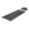 Dell Pro Plus Compact Keyboard and Mouse - KM7120W - Tastatur-und-Maus-Set - kabellos - 2.4 GHz, Bluetooth 5.0 - Französisch - Titan Gray - mit 3 years NBD Advance Exchange - für Latitude 9410, OptiPlex 7480, Precision 3640, 7560, Vostro 5502, XPS 13